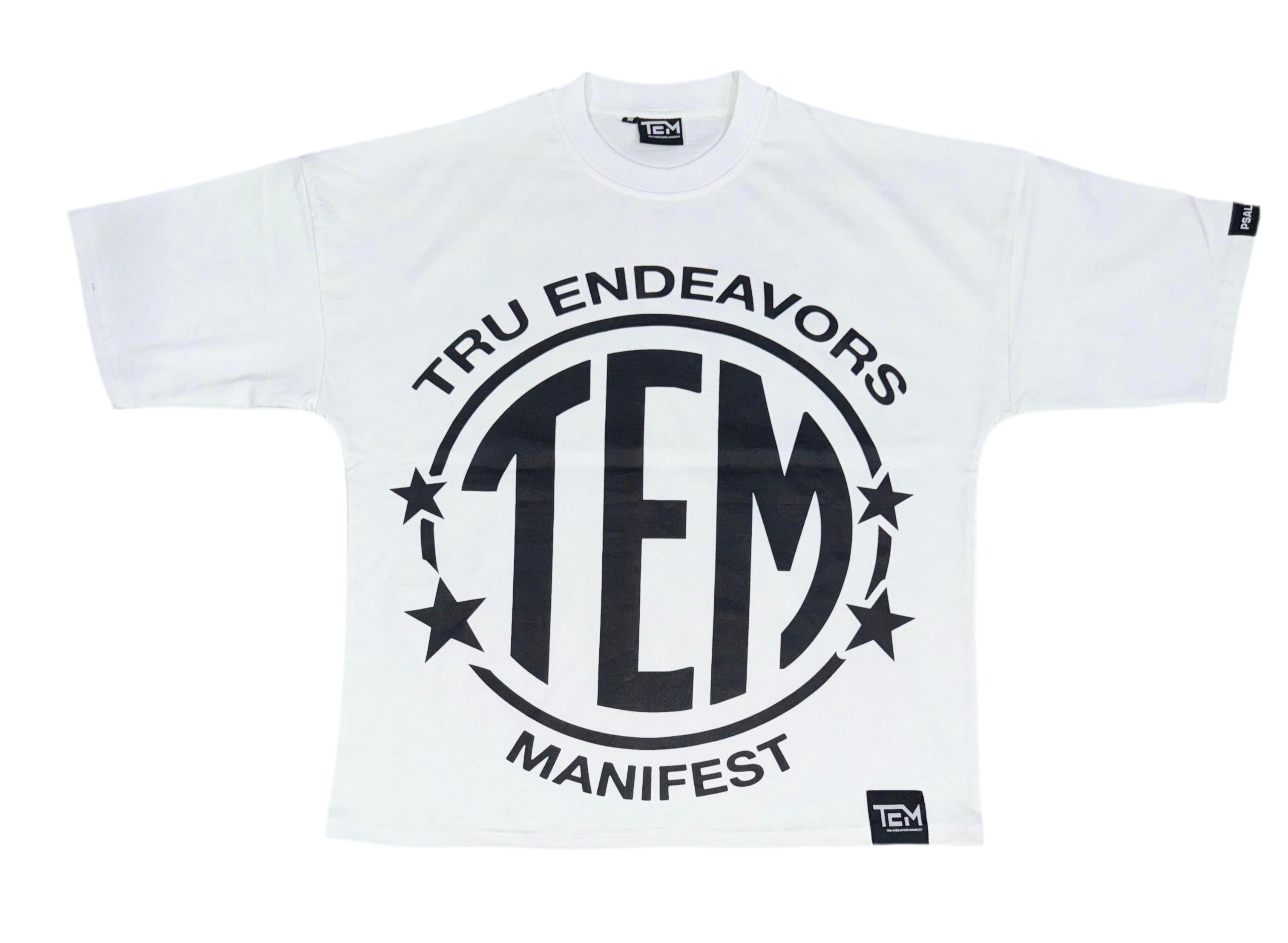 “Grind With Purpose” Tee Black/White